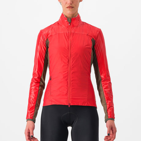 Giacca donna Castelli Unlimited Puffy 2 - Rosso - A
