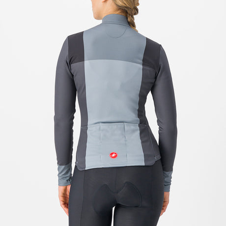 Maglia maniche lunghe donna Castelli Unlimited Thermal - Nero grigio - H