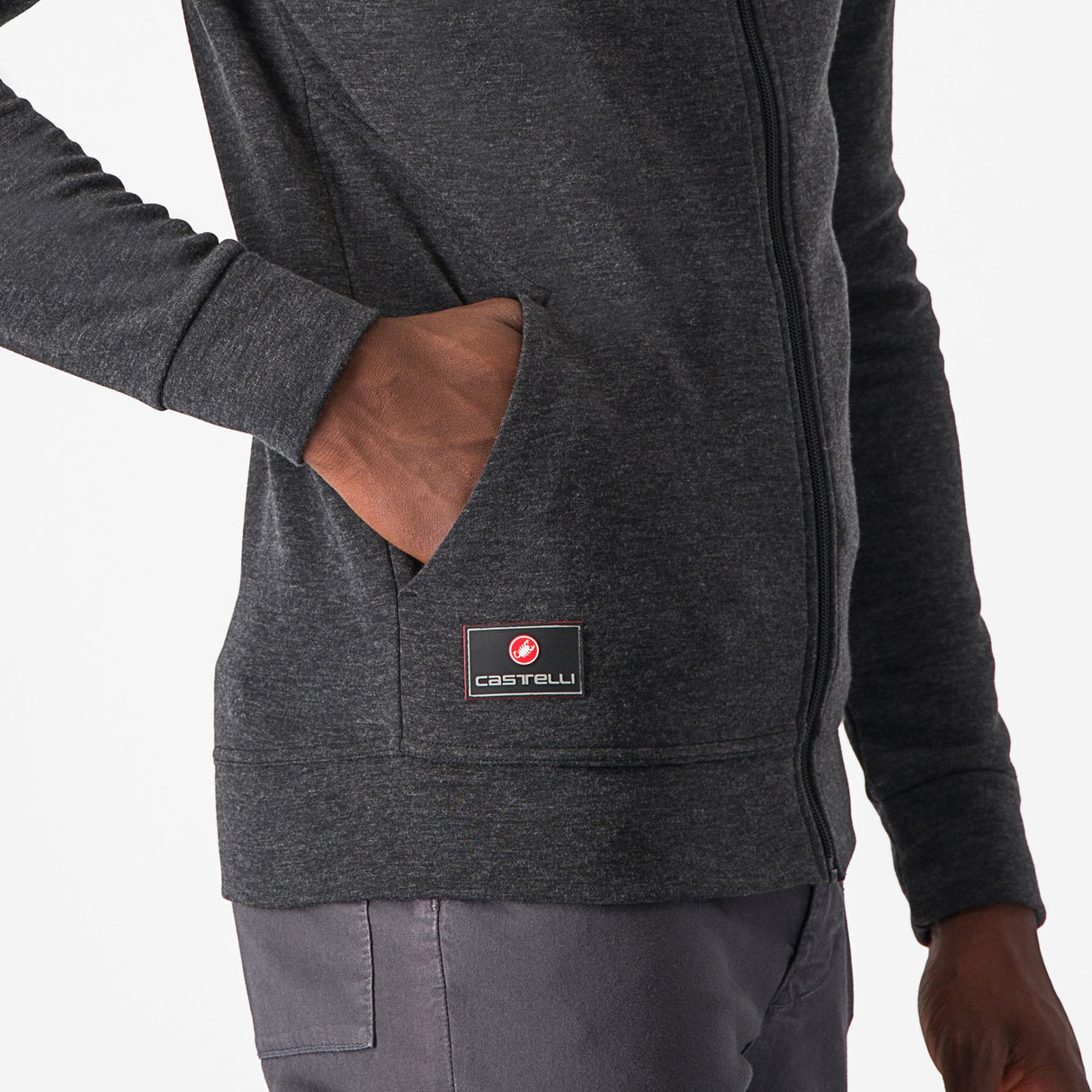 Felpa Castelli Milano 2 - Grigio - M