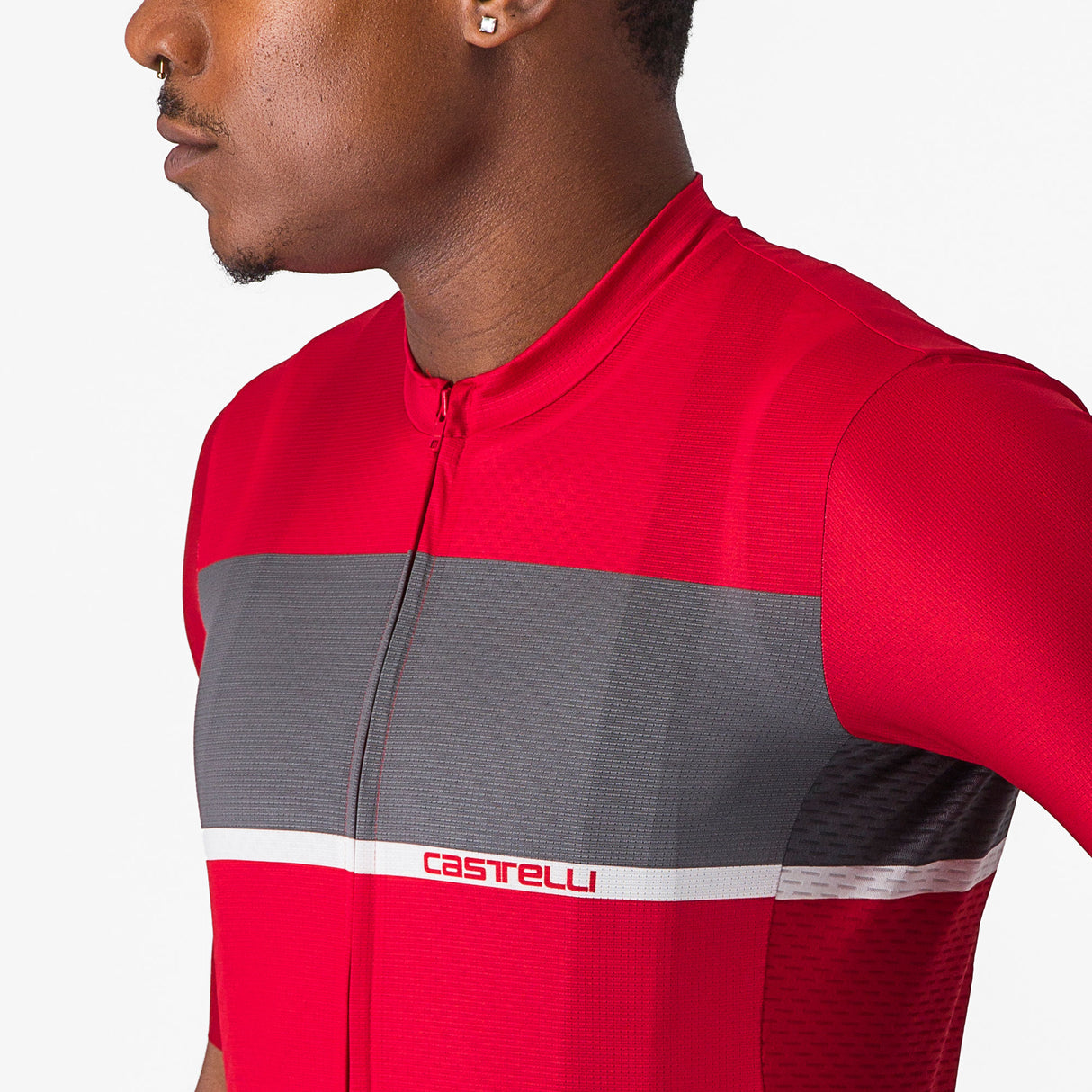 Maglia Castelli Tradizione - Rosso - D