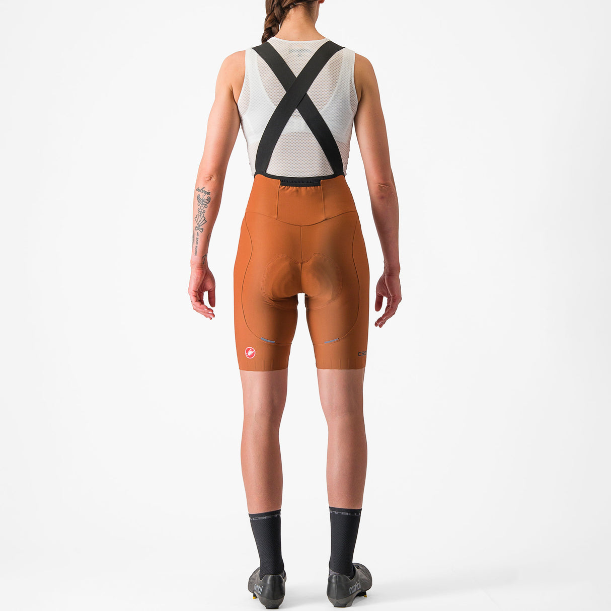 Salopette donna Castelli Espresso DT - Arancio - E