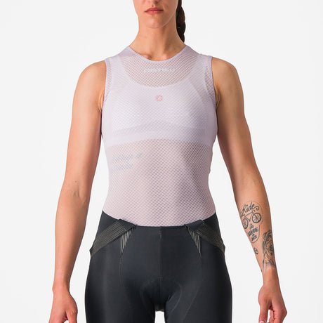 Maglia intima senza maniche donna Castelli Pro Mesh 4 - Viola - N