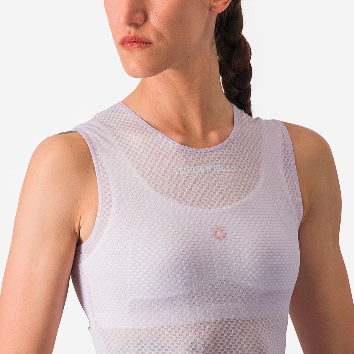 Maglia intima senza maniche donna Castelli Pro Mesh 4 - Viola - P