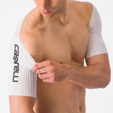 Manica corta Aero Castelli Bolero - Bianco - H