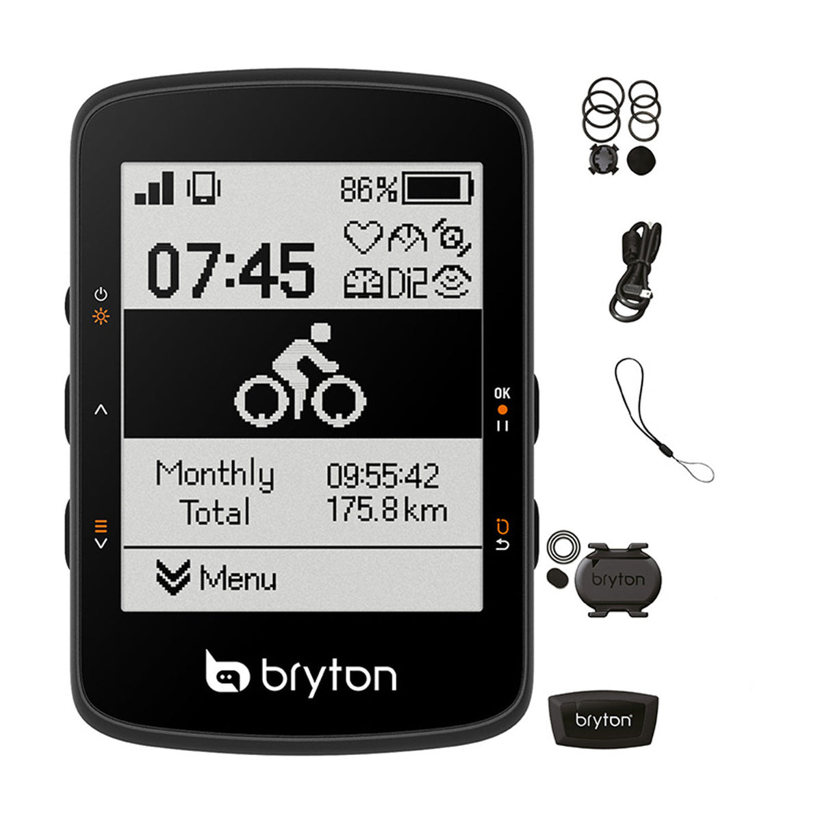 Bryton GPS RIDER 460D - Nero - G