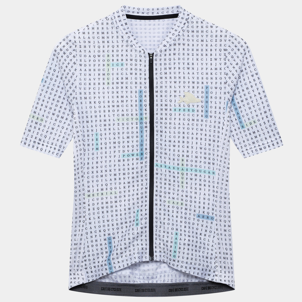 Maglia Cafe du Cycliste Angeline - Bianco - F