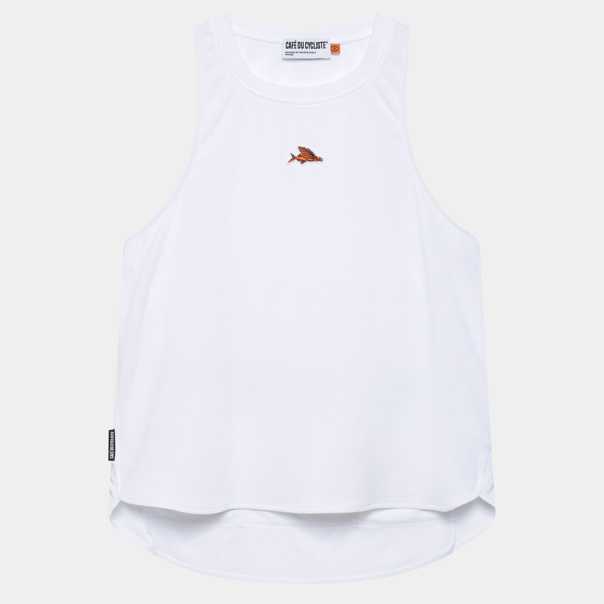 Top donna Cafe du Cycliste Julia - Bianco - B