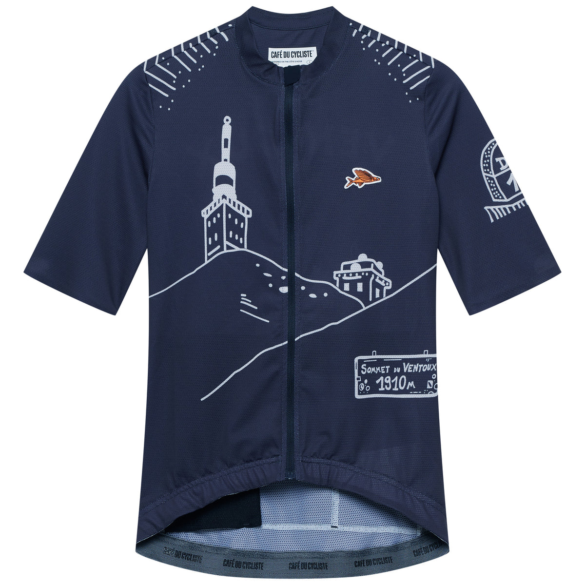 Maglia donna Cafe du Cycliste Ventoux - Grigio - A