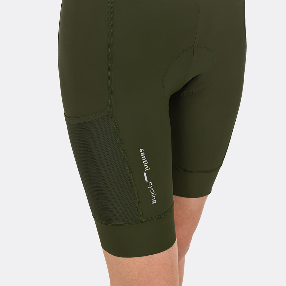 Salopette donna Santini Cargo - Verde - L
