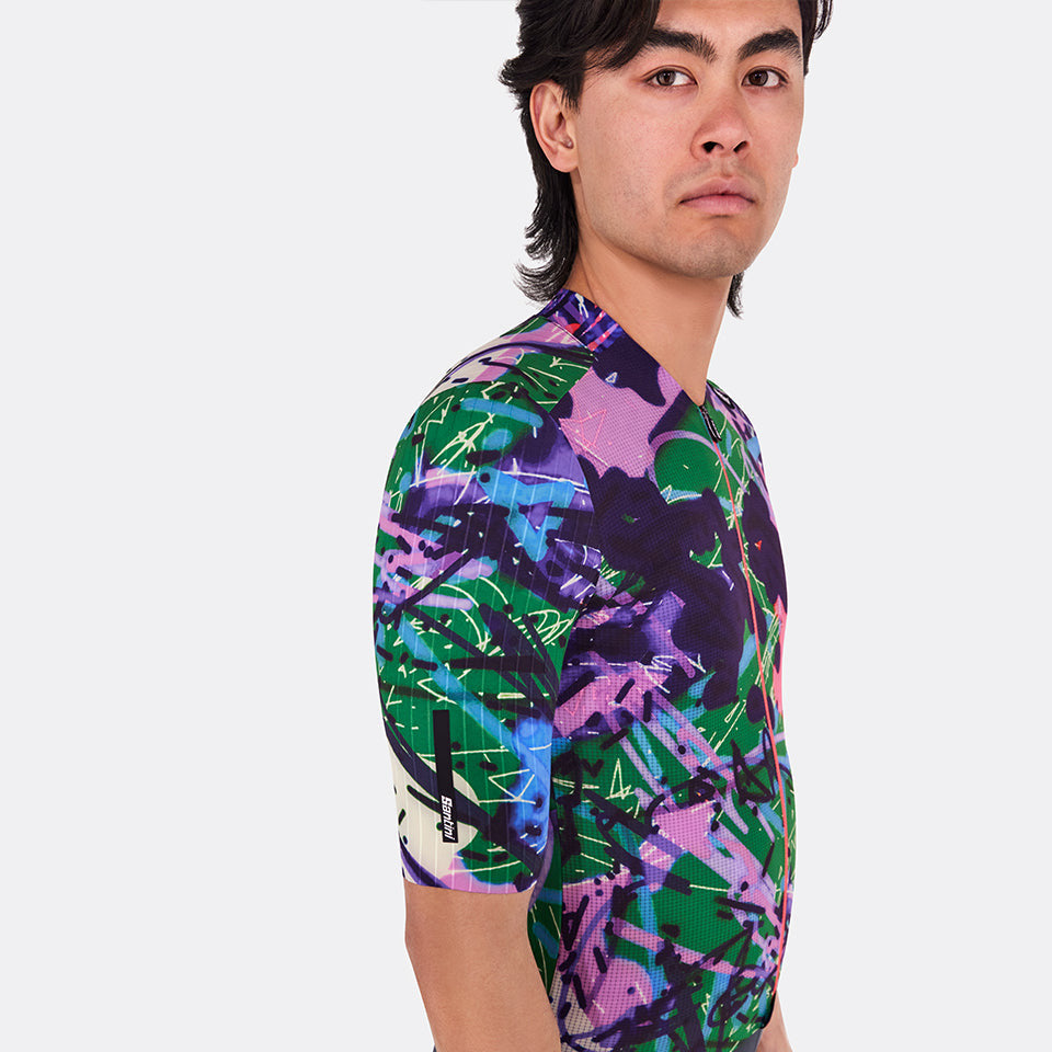 Maglia Santini Redux Loud - Multicolore - A