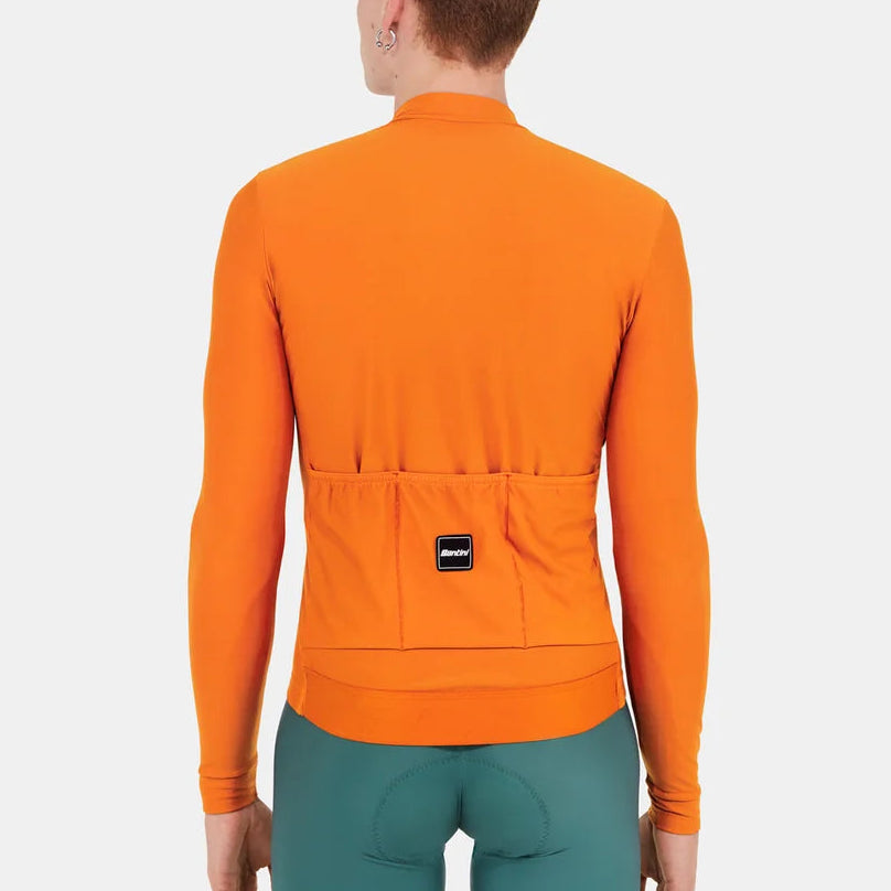 Maillot manches longues Santini RTR - Orange clair