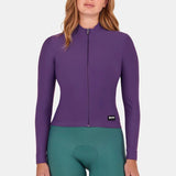 Santini RTR langarmtrikot - Melanzana
