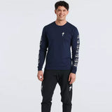 Maglia maniche lunghe Specialized Special Eyes - Blu - O