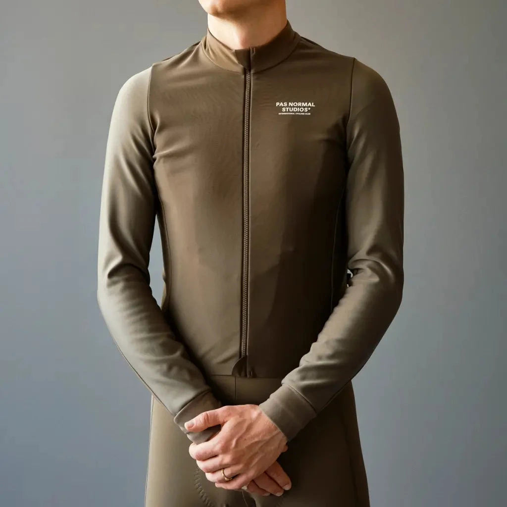 Maglia maniche lunghe Pas Normal Studios Mechanism Thermal - Marrone - A