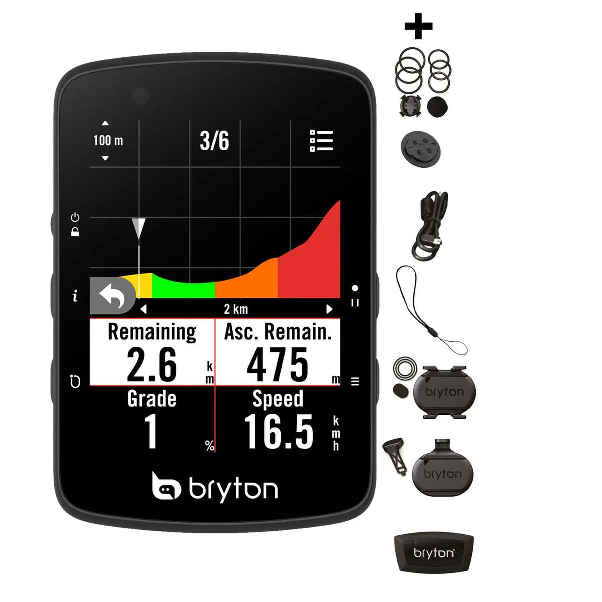 Bryton Rider 650T - Noir