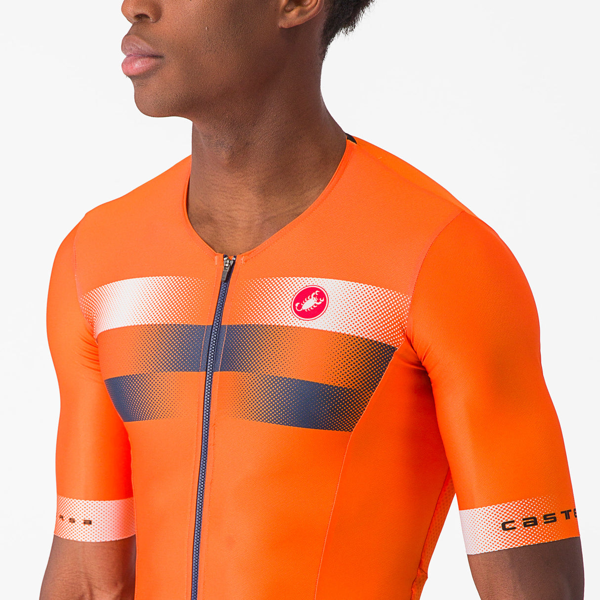 Maglia Castelli Free Speed 2 Race - Arancio - F