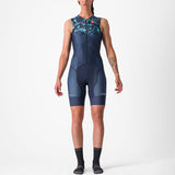 Body donna senza maniche Castelli Free Sanremo Suit - Blu - G