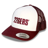 226ers Retro Trucker Cap - Bordeaux