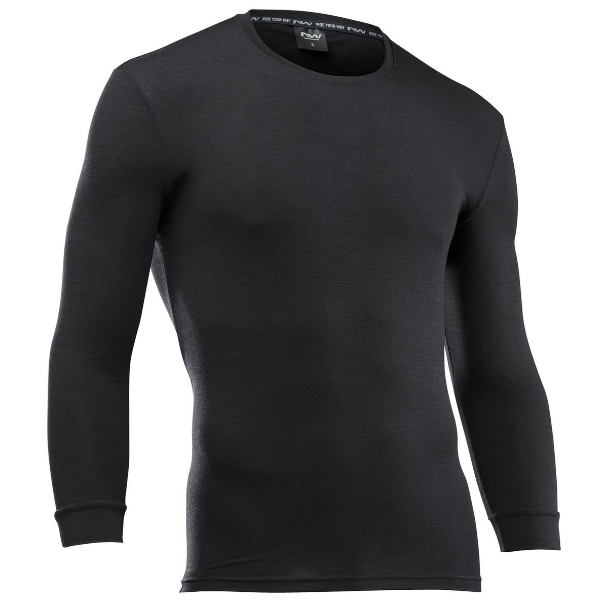 Northwave Surface Merino langarm-Unterwäsche - Schwarz