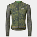Maillot manga larga Pas Normal Studios Essential Light AOP Grain - Verde