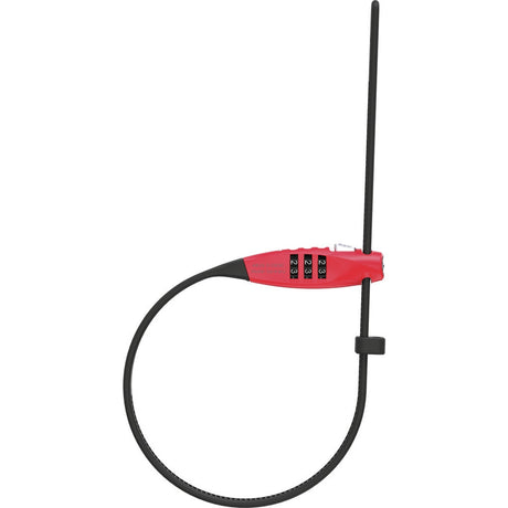 Lucchetto Abus Combiflex Travelguard - Rosso - D
