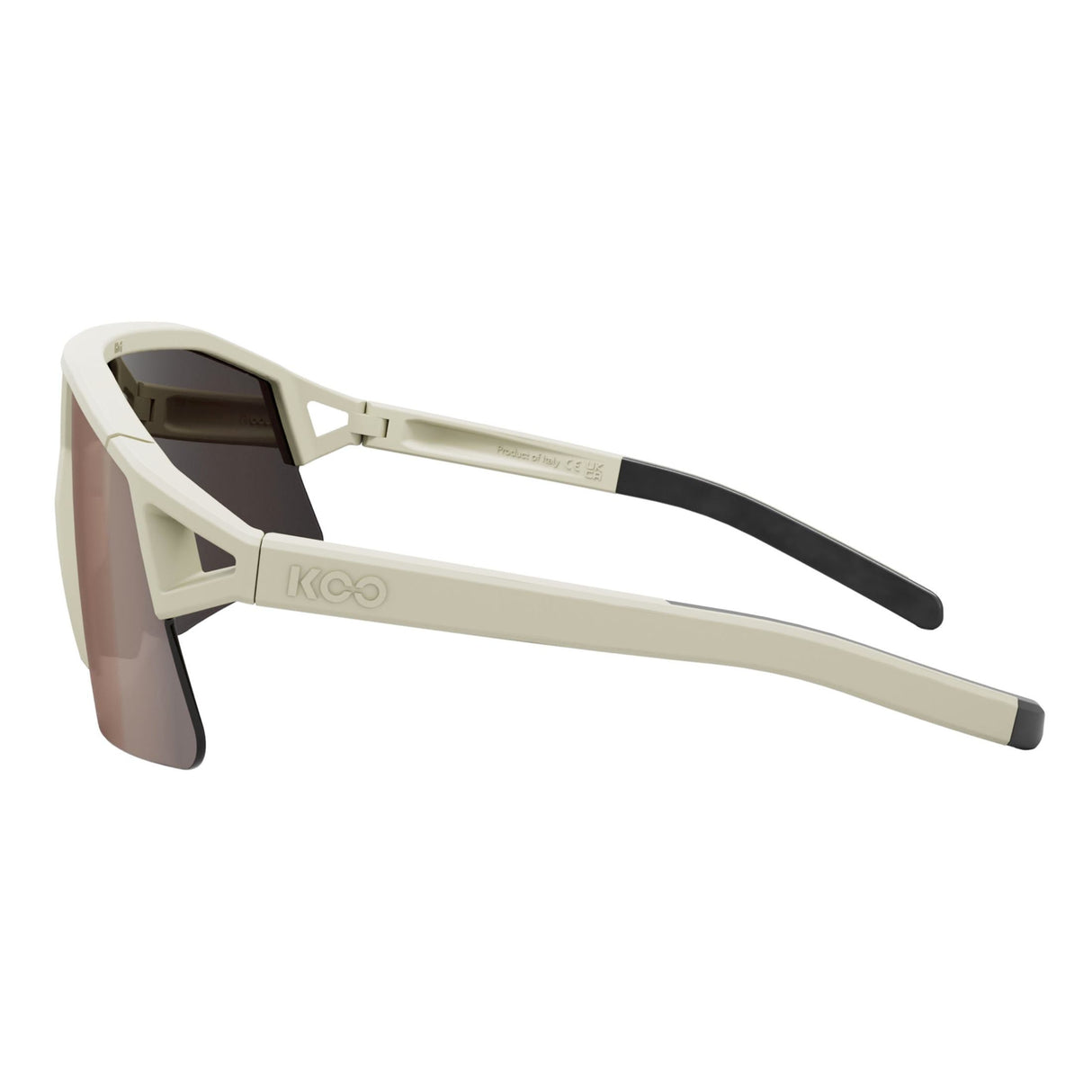 Occhiali KOO Hype - Almond White Matt Brown - F