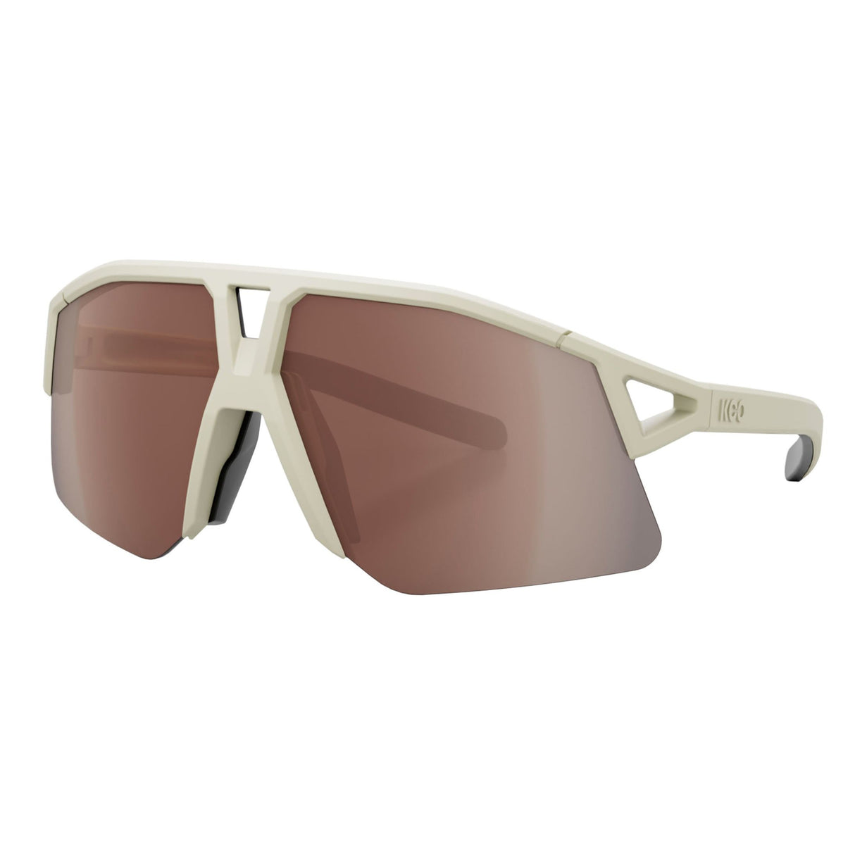 Occhiali KOO Hype - Almond White Matt Brown - D