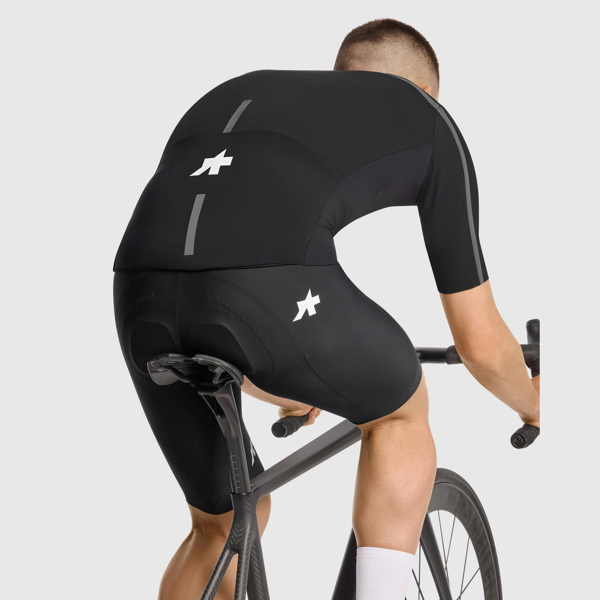 Maillot Assos Equipe R Thermo Rain S11 - Noir