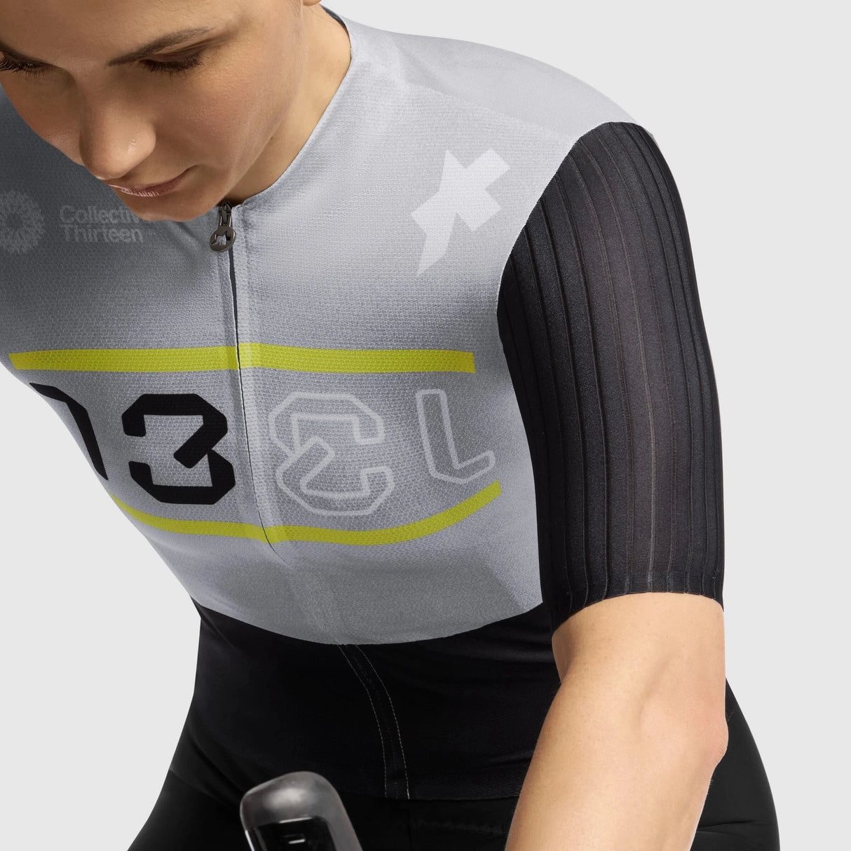 Jersey women Assos Collective 13 - Grey