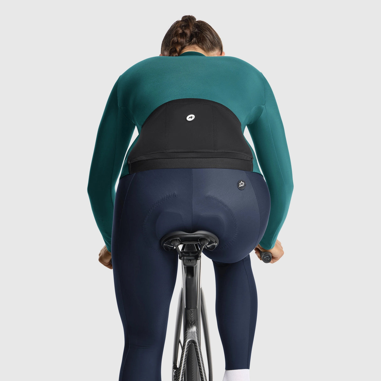 Maglia maniche lunghe donna Assos Uma GT Spring Fall C2 - Verde scuro