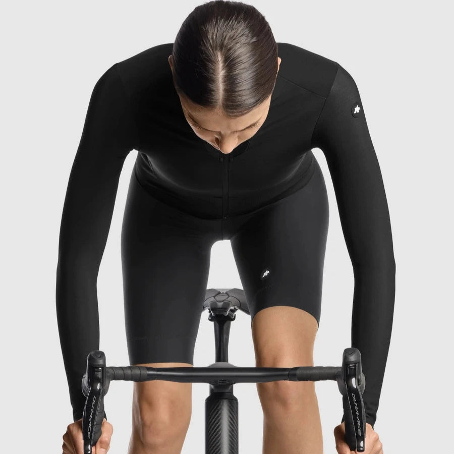 Maglia maniche lunghe donna Assos DYORA R Spring Fall LS S11 - Nero - D