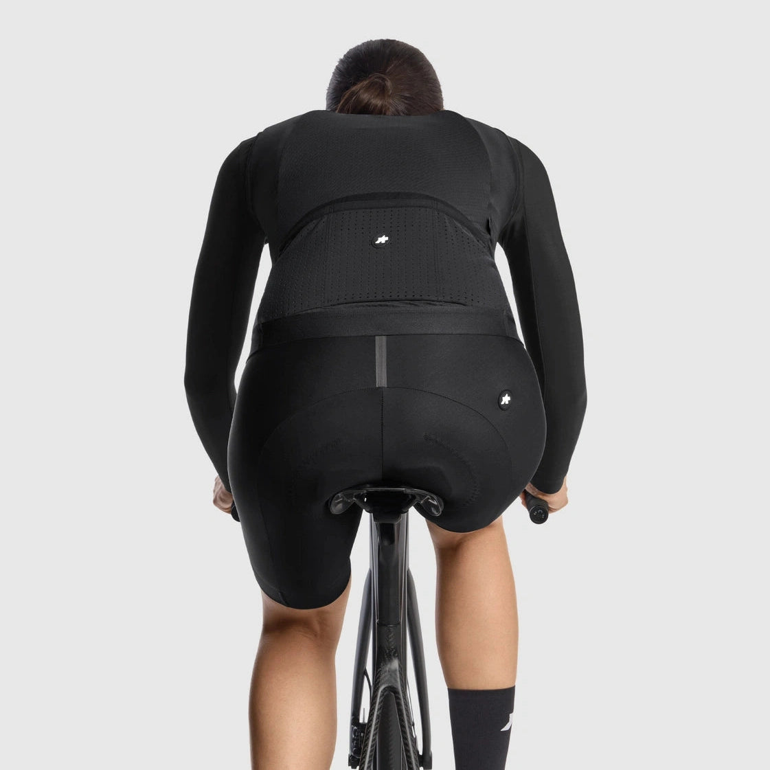Gilet donna Assos Dyora R Spring Fall S11 - Nero - H