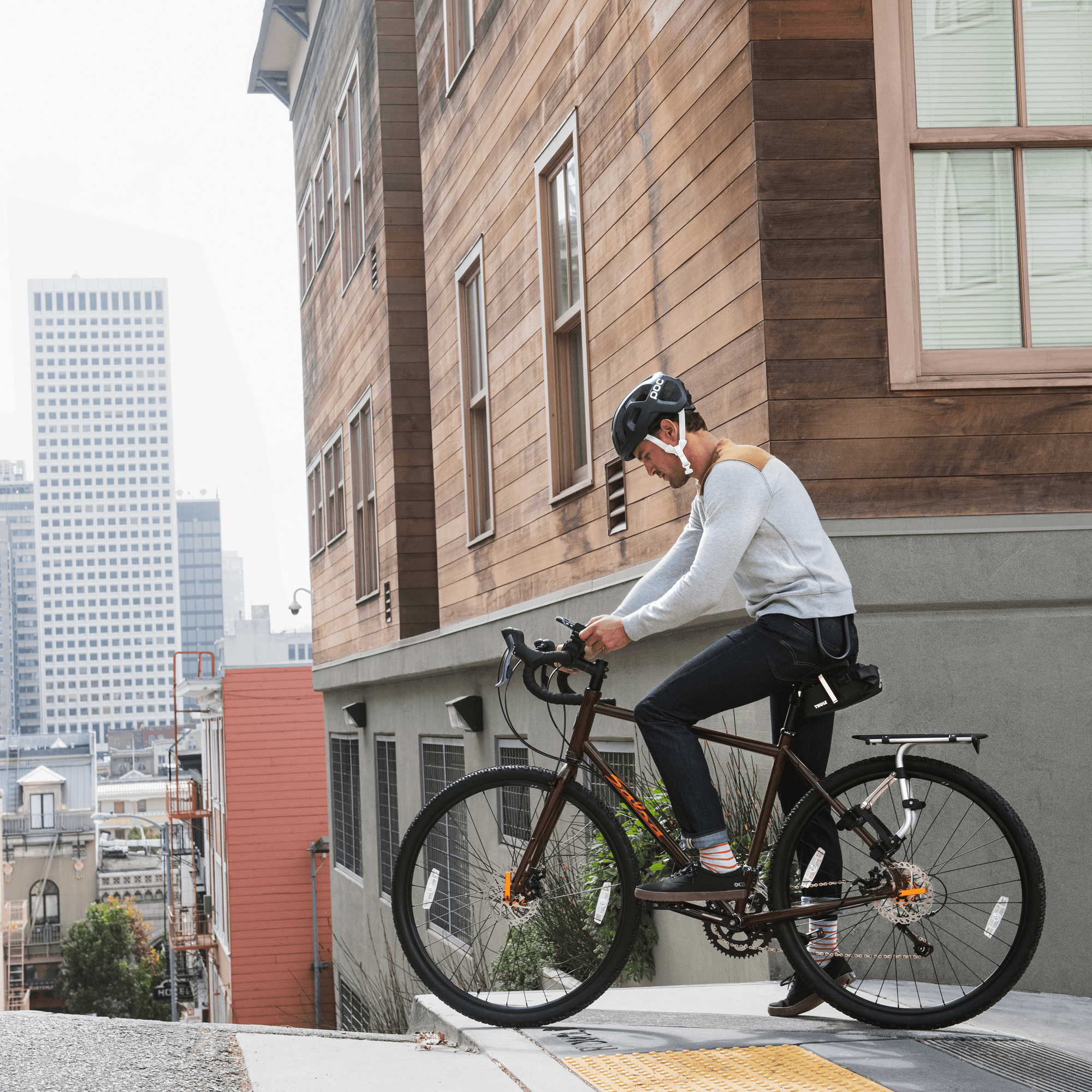 Accessoire pour guidon Thule smartphone bike mount - Noir Thule
