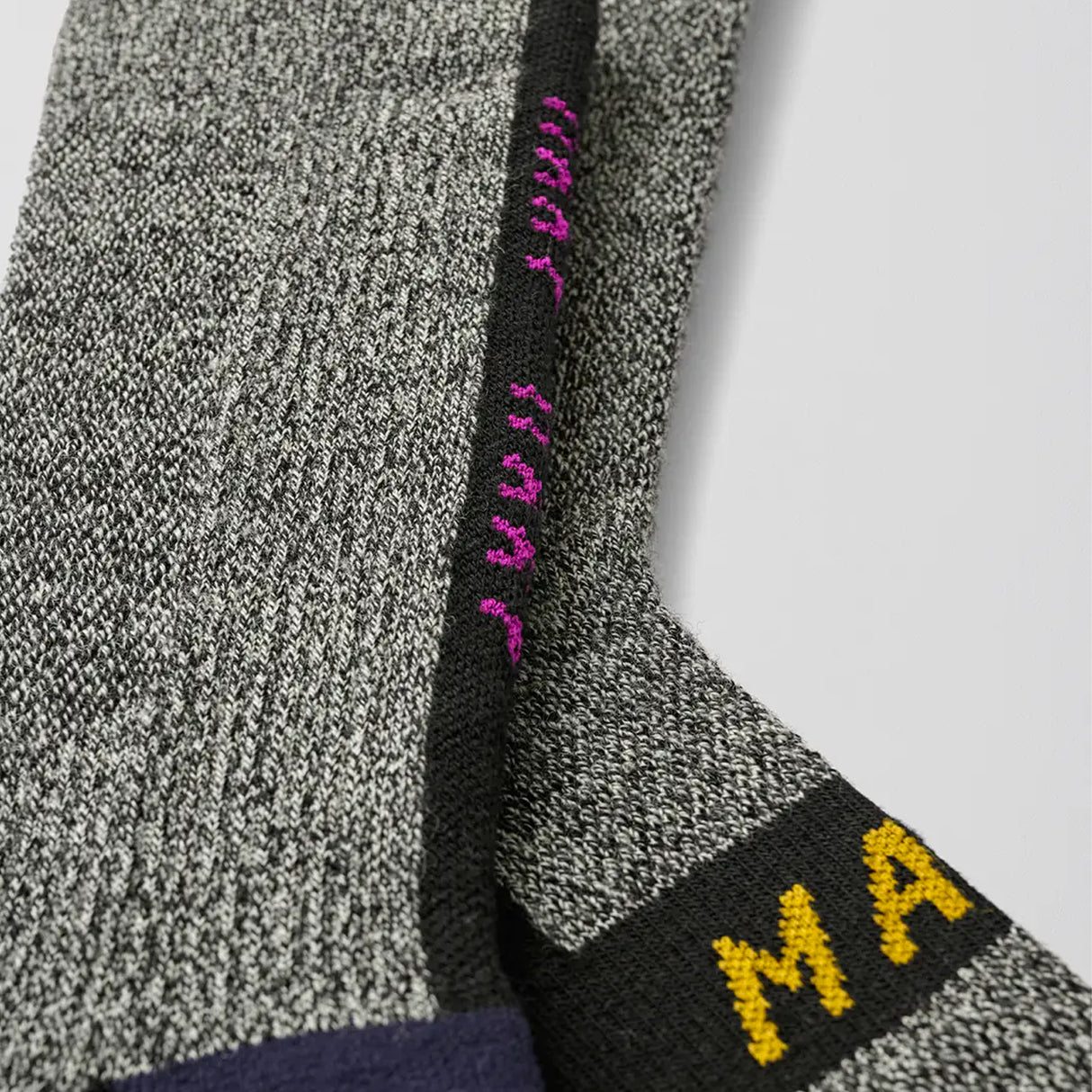 Calze Maap Alt_Road Merino Space Dye - Nero - B