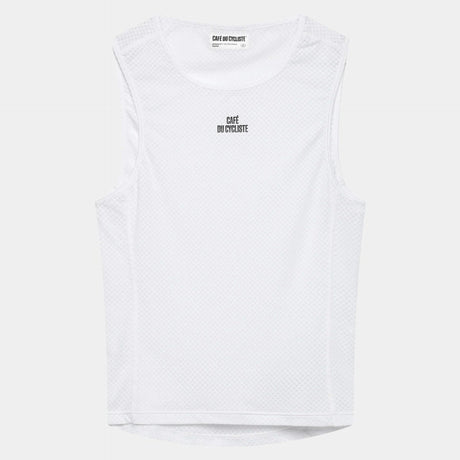 Maglia intima senza maniche Cafe du Cycliste Liliane - Bianco - D
