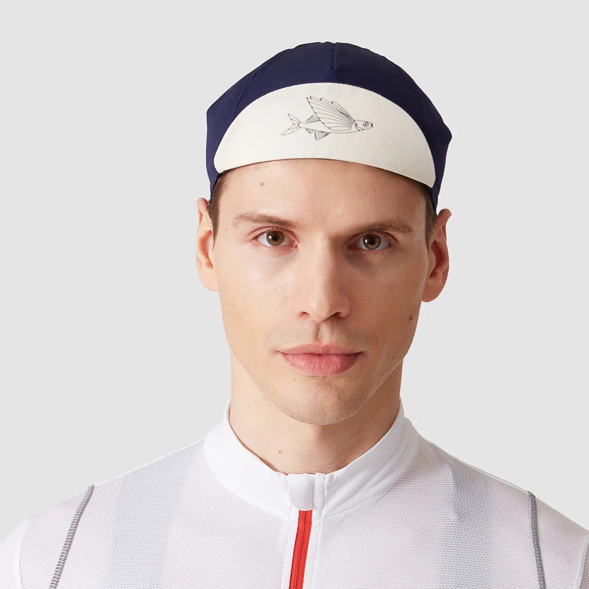 Cappellino Cafe du Cycliste Gapette - Blu - E