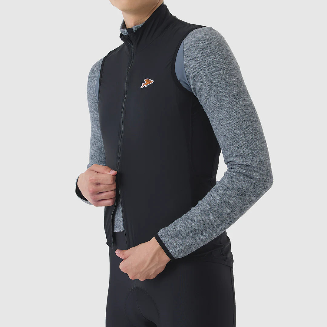 Gilet Cafe du Cycliste Edith - Nero - E