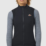 Gilet donna Cafe du Cycliste Edith - Nero - Q