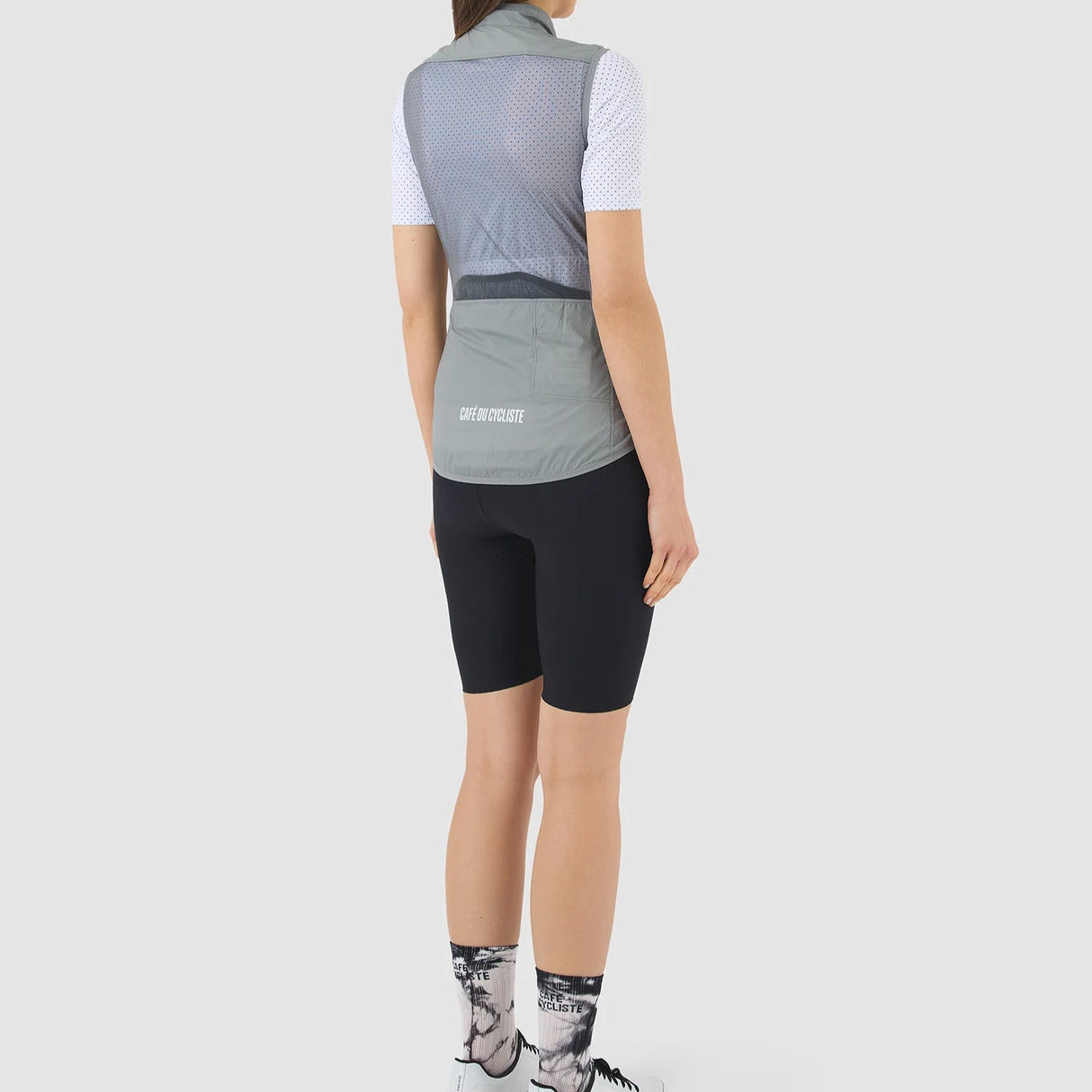 Gilet donna Cafe du Cycliste Edith - Grigio - O