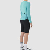Maglia maniche lunghe Cafe du Cycliste Roxane - Azzurro - D