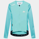 Maglia maniche lunghe Cafe du Cycliste Roxane - Azzurro - P