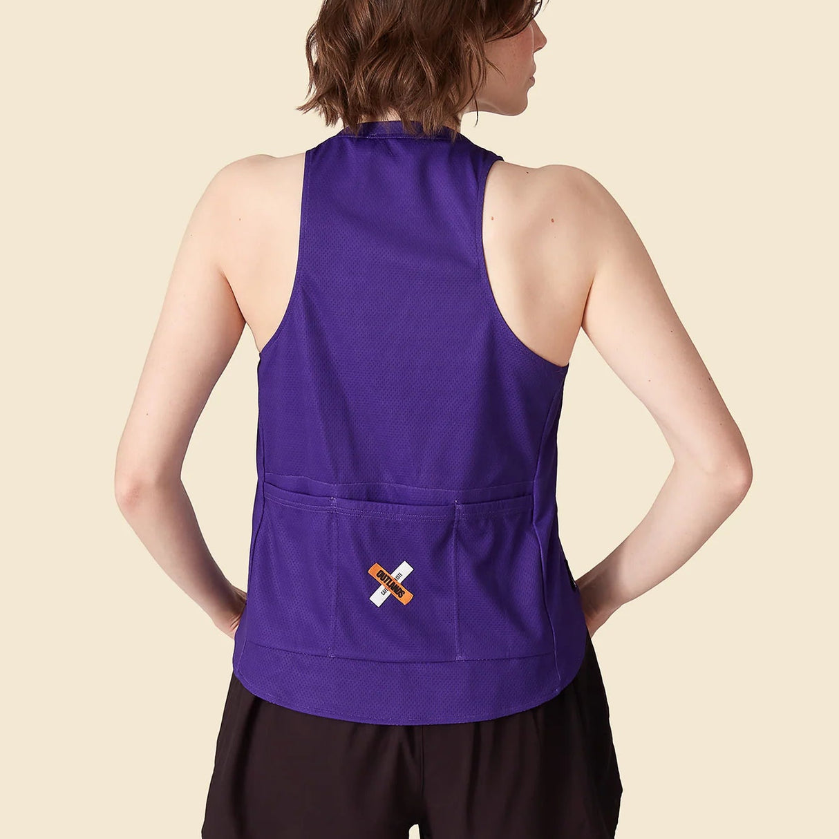 Top donna Cafe du Cycliste Julia - Viola - L