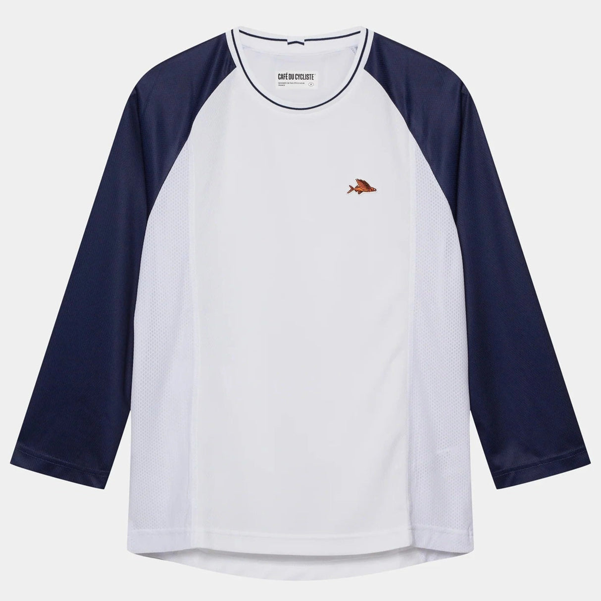 Maglia 3/4 Cafe du Cycliste Barbara - Blu - G