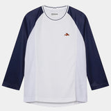 Maglia 3/4 Cafe du Cycliste Barbara - Blu - G