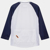 Maglia 3/4 Cafe du Cycliste Barbara - Blu - H