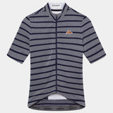 Maglia donna Cafe du Cycliste Francine - Blu - D