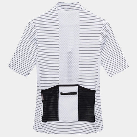 Maglia donna Cafe du Cycliste Francine - Bianco - F