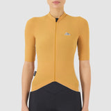 Maglia donna Cafe du Cycliste Romy - Giallo - N