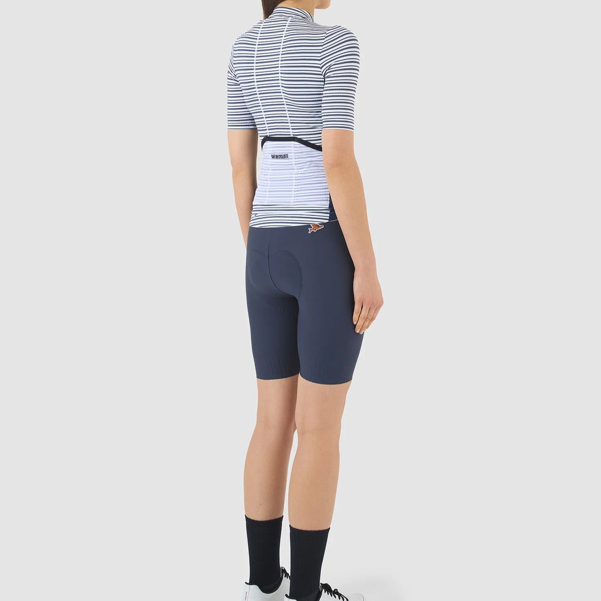 Maglia donna Cafe du Cycliste Romy - Blu - A