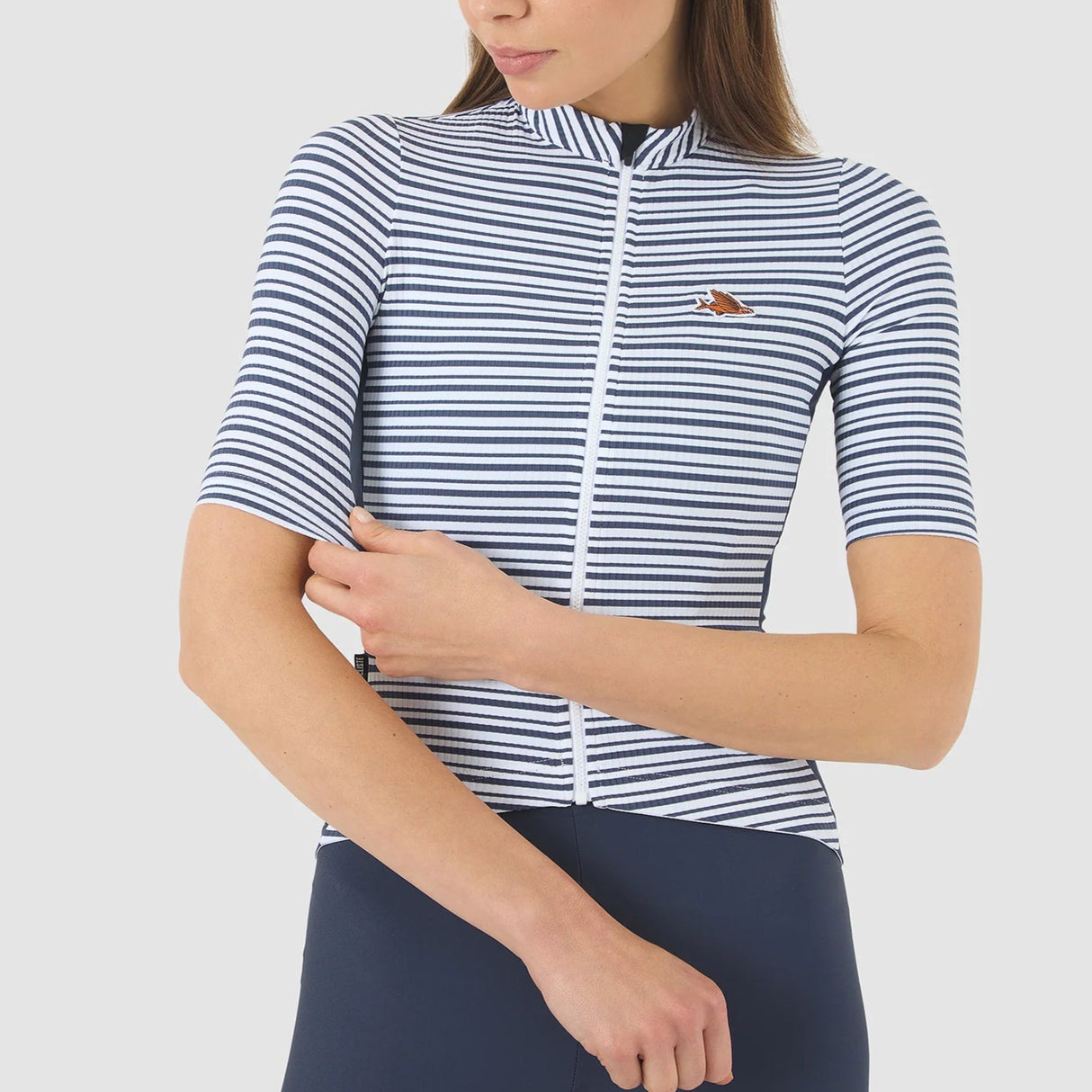 Maglia donna Cafe du Cycliste Romy - Blu - P